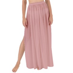 Pastel Pink	 - 	maxi Chiffon Tie-up Sarong by ColorfulWomensWear