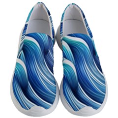 Sunny Ocean Wave Women s Lightweight Slip Ons by GardenOfOphir