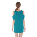 Viridian Green	 - 	Shoulder Cutout One Piece Dress View2