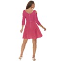 Fruit Dove Pink	 - 	Shoulder Cut Out Zip Up Dress View4