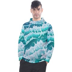 Waves On The Ocean Ii Men s Pullover Hoodie by GardenOfOphir