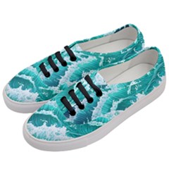 Waves On The Ocean Ii Women s Classic Low Top Sneakers by GardenOfOphir