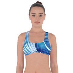 Summertime On The Sea Got No Strings Sports Bra by GardenOfOphir