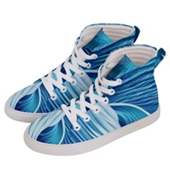 Summertime On The Sea Men s Hi-top Skate Sneakers by GardenOfOphir