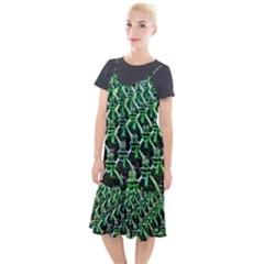 Bottles Green Drink Pattern Soda Refreshment Camis Fishtail Dress by Ravend