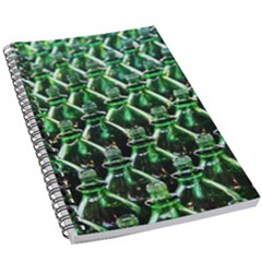 Bottles Green Drink Pattern Soda Refreshment 5 5  X 8 5  Notebook by Ravend