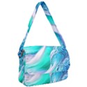 Pastel Simple Wave Courier Bag View1