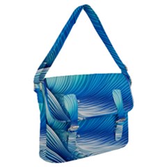 Nature s Beauty; Ocean Waves Buckle Messenger Bag by GardenOfOphir