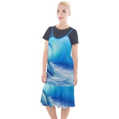 Nature s Beauty; Ocean Waves Camis Fishtail Dress by GardenOfOphir