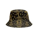 Pattern Seamless Gold 3d Abstraction Ornate Inside Out Bucket Hat (Kids) View1