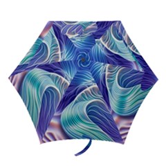 Majestic Ocean Waves Mini Folding Umbrellas by GardenOfOphir