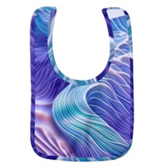 Majestic Ocean Waves Baby Bib by GardenOfOphir