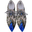 Peacock Bird Animal Feather Nature Colorful Pointed Oxford Shoes View1