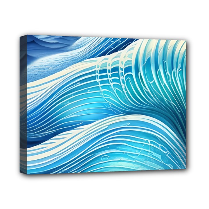 Sea Of Blue Canvas 10  x 8  (Stretched)