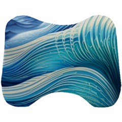 Sea Of Blue Head Support Cushion