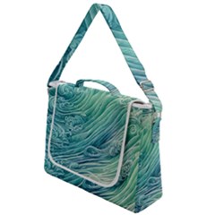 Wave Of The Ocean Box Up Messenger Bag by GardenOfOphir