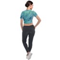 Wave Of The Ocean Short Sleeve Cropped Jacket View2