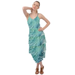 Wave Of The Ocean Layered Bottom Dress by GardenOfOphir