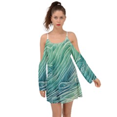 Wave Of The Ocean Boho Dress by GardenOfOphir