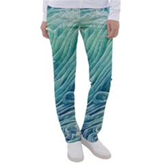 Wave Of The Ocean Women s Casual Pants by GardenOfOphir