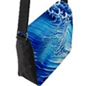 Wave Beach Iii Flap Closure Messenger Bag (L) View2