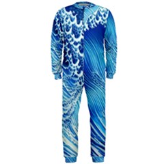 Wave Beach Iii Onepiece Jumpsuit (men) by GardenOfOphir