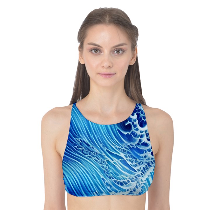 Wave Beach Iii Tank Bikini Top