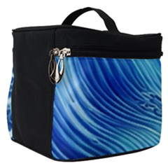 Wave Beach Iii Make Up Travel Bag (small) by GardenOfOphir