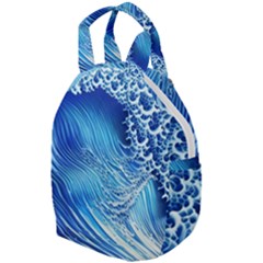 Wave Beach Iii Travel Backpacks by GardenOfOphir