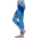 Wave Beach Iii Kids  Lightweight Velour Leggings View2