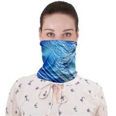 Wave Beach Iii Face Covering Bandana (adult) by GardenOfOphir