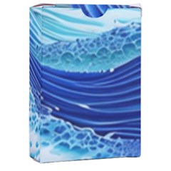 Water Waves Playing Cards Single Design (rectangle) With Custom Box by GardenOfOphir