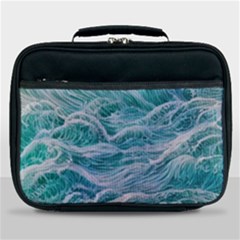 Waves Of The Ocean Ii Lunch Bag by GardenOfOphir