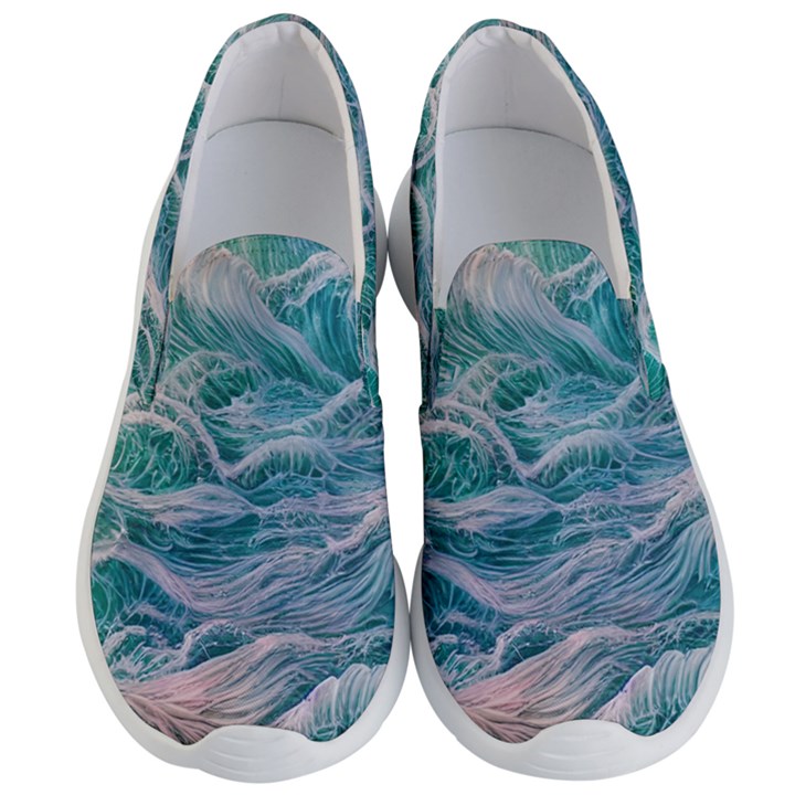 Waves Of The Ocean Ii Men s Lightweight Slip Ons