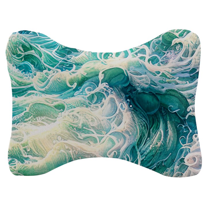 The Endless Sea Velour Seat Head Rest Cushion