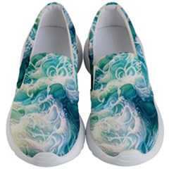 The Endless Sea Kids Lightweight Slip Ons by GardenOfOphir