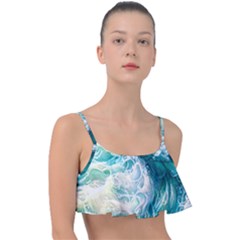 The Endless Sea Frill Bikini Top by GardenOfOphir