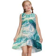 The Endless Sea Kids  Frill Swing Dress by GardenOfOphir