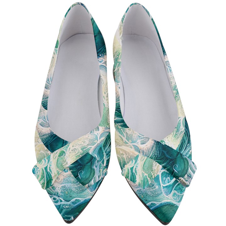 The Endless Sea Women s Bow Heels