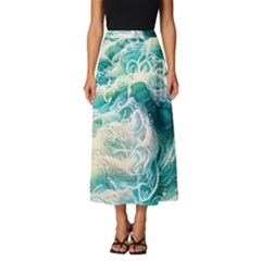 The Endless Sea Classic Midi Chiffon Skirt