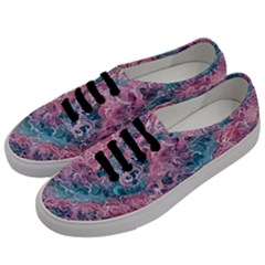 Ocean Waves In Pink Ii Men s Classic Low Top Sneakers by GardenOfOphir