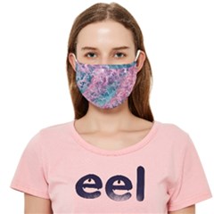 Ocean Waves In Pink Ii Cloth Face Mask (adult) by GardenOfOphir