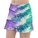 Pastel Hues Ocean Waves Classic Tennis Skirt View1