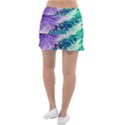 Pastel Hues Ocean Waves Classic Tennis Skirt View2