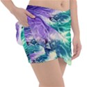 Pastel Hues Ocean Waves Classic Tennis Skirt View3