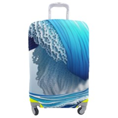 The Power Of The Ocean Luggage Cover (medium) by GardenOfOphir