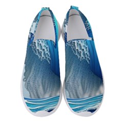 The Power Of The Ocean Women s Slip On Sneakers by GardenOfOphir