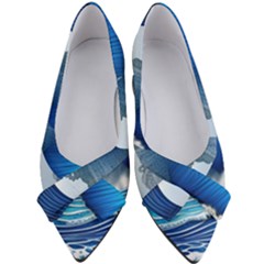 The Power Of The Ocean Women s Bow Heels by GardenOfOphir