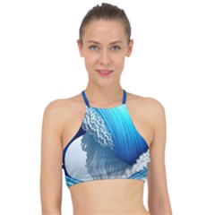 The Power Of The Ocean Racer Front Bikini Top