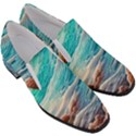 Waves Of The Ocean Women Slip On Heel Loafers View3